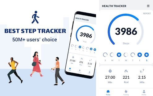 Leap Fitness Step Counter